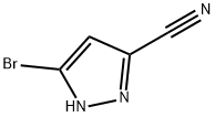 3-氰基-5-溴吡唑,1934269-82-5,结构式