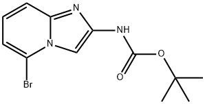 TERT-BUTYL N-{5-BROMOIMIDAZO[1,2-A]PYRIDIN-2-YL}CARBAMATE, 1935349-92-0, 结构式