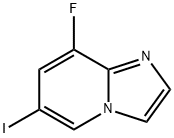 8-氟-6-碘-咪唑并[1,2-A]吡啶,1935972-17-0,结构式