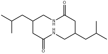 4,9-diisobutyl-1,6-diazecane-2,7-dione Struktur