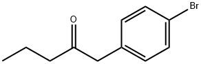 1-(4-BROMOPHENYL)PENTAN-2-ONE Struktur
