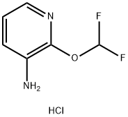 2-(Difluoromethoxy)pyridin-3-amine hydrochloride Structure