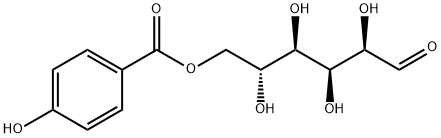 6-O-对羟基苯甲酰葡萄糖, 202337-44-8, 结构式
