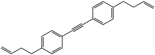 1,2-双(4-丁烯基苯基)乙炔, 202652-64-0, 结构式