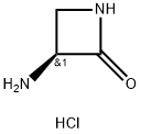 (3S)-3-aminoazetidin-2-one hydrochloride 结构式