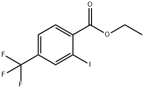 2-碘-4-(三氟甲基)苯甲酸乙酯, 204981-54-4, 结构式