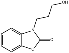 2(3H)-Benzoxazolone, 3-(3-hydroxypropyl)- Struktur