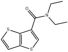 N,N-Diethylthieno[3,2-b]thiophene-3-carboxamide Structure