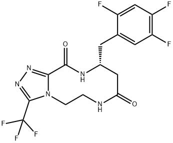 西格列汀十元环制剂杂质,2088771-61-1,结构式