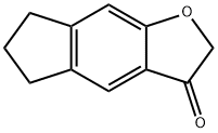 3H-Indeno[5,6-b]furan-3-one, 2,5,6,7-tetrahydro- Structure