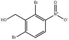(2,6-Dibromo-3-nitro-phenyl)-methanol Structure