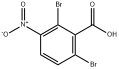 2,6-Dibromo-3-nitro-benzoic acid 结构式