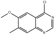 4-chloro-6-methoxy-7-methylquinazoline Structure