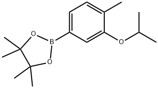 3-Isoproproxy-4-methylphenylboronic acid pinacol ester Struktur