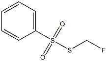 S-(fluoromethyl) benzenesulfonothioate Structure