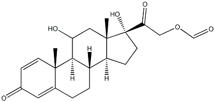 Prednisolone 21-Formate, 2141-22-2, 结构式