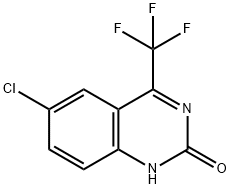6-氯-4-(三氟甲基)喹唑啉-2(1H)-酮,214288-01-4,结构式