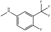 (4-Fluoro-3-trifluoromethyl-phenyl)-methyl-amine, 216982-01-3, 结构式