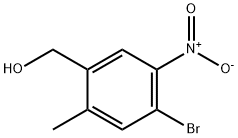(4-Bromo-2-methyl-5-nitro-phenyl)-methanol Structure