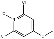 2,6-二氯-4-甲氧基吡啶氮氧化物 结构式