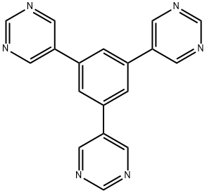 1,3,5-三(5-嘧啶基)苯, 226714-40-5, 结构式