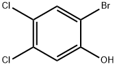2-Bromo-4,5-dichloro-phenol 化学構造式