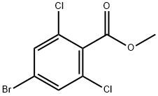 Methyl 4-bromo-2,6-dichlorobenzoate Struktur