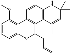 5-Allyl-10-methoxy-2,2,4-trimethyl-2,4a,4b,5,10b,11,12,12a-octahydro-1H-6-oxa-1-aza-chrysene