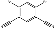 4,6-Dibromo-isophthalonitrile Struktur