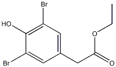 Benzeneacetic acid, 3,5-dibromo-4-hydroxy-, ethyl ester
