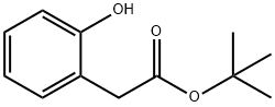 tert-butyl 2-(2-hydroxyphenyl)acetate, 258331-10-1, 结构式