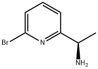 (R)-1-(6-溴吡啶-2-基)乙胺, 263718-60-1, 结构式