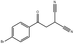 2-[2-(4-Bromophenyl)-2-Oxoethyl]Propanedinitrile Structure