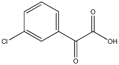2-(3-Chlorophenyl)-2-oxoacetic acid,26767-07-7,结构式