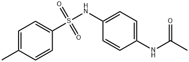 N-(4-((4-methylphenyl)sulfonamido)phenyl)acetamide 化学構造式