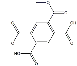 4,6-bis(methoxycarbonyl)benzene-1,3-dicarboxylic acid 结构式