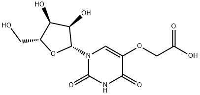 Uridine 5-oxyacetic acid 结构式