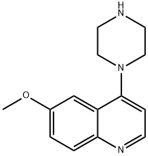 6-methoxy-4-piperazin-1-ylquinoline Structure