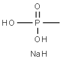 Monosodium methylphosphonate Struktur