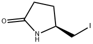 (S)-5-碘甲基-2-吡咯烷酮, 29266-73-7, 结构式