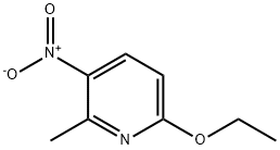 6-ethoxy-2-methyl-3-nitropyridine 化学構造式