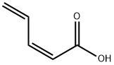 (Z)-Penta-2,4-dienoic acid Struktur