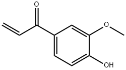 2-Propen-1-one, 1-(4-hydroxy-3-methoxyphenyl)- Struktur