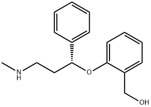 Benzenemethanol, 2-[(1R)-3-(methylamino)-1-phenylpropoxy]- 结构式