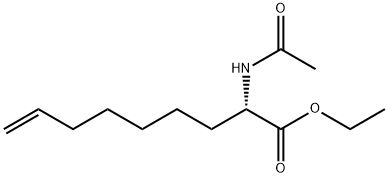 ethyl (S)-2-acetamidonon-8-enoate Structure