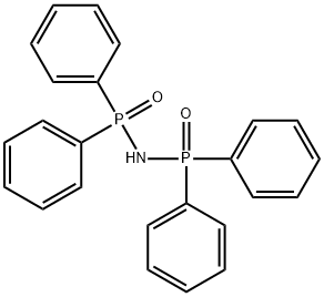 N-(diphenylphosphoryl)-P,P-diphenylphosphinic amide Struktur