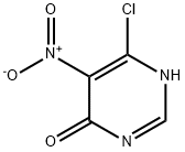 6-Chloro-5-nitro-4(1H)-pyrimidinone Struktur