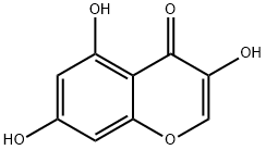 3,5,7-Trihydroxychromone Structure
