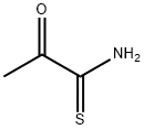 2-oxopropanethioamide Struktur