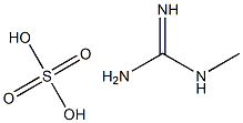 1-Methylguanidine sulfate 结构式